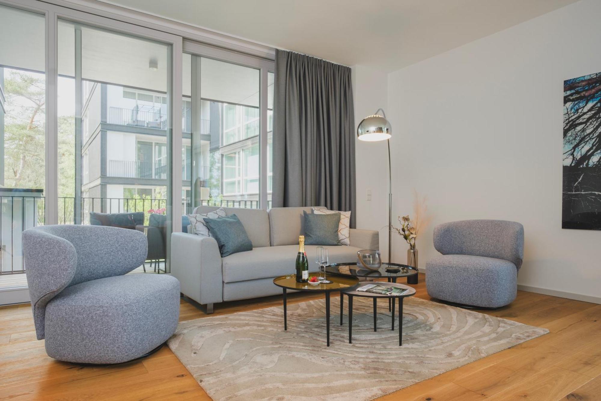 Marina Apartment Seeflair Saarow Mit Pool & Sauna Bad Saarow Luaran gambar